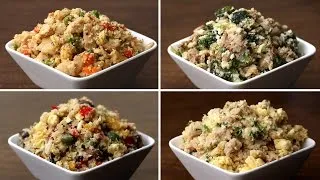 Cauliflower Fried Rice 4 Ways