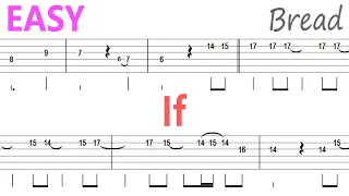 Bread - If Guitar Solo Tab+BackingTrack