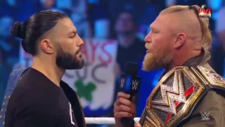 Roman Reigns confronta a Brock Lesnar - WWE Smackdown 07/01/2022 (En Español)