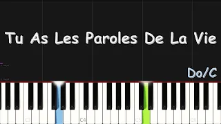 Eden - Tu as les paroles de la Vie | EASY PIANO TUTORIAL BY Extreme Midi