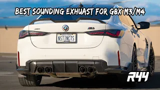 BEST SOUNDING EXHAUST FOR G8X M3/M4 | R44 Titanium Catback Exhaust