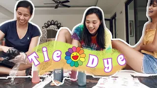 DIY: tie dye with some kwentuhan with Bea and Ponggay ✰ | Kim Gequillana ✰