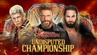 WWE 2K23 Universe Mode | Edge vs Cody Rhodes Vs Seth Rollins