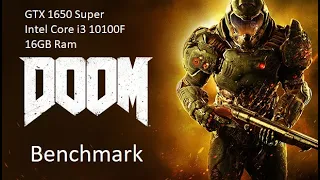 GTX 1650 Super + i3 10100F + 16GB Ram Doom 2016 | All Settings Tested 1080p