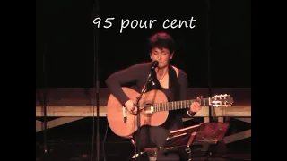 "Quatre vingt quinze pour cent" (Georges Brassens) par Eva Dénia Trio