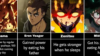 Weirdest Ways To Gain Powers Of Anime Characters