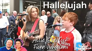 Allie Sherlock & Fionn Whelan | "Hallelujah" (Busking Cover) | Couples Reaction!