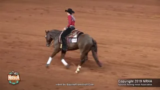 All Right Magnum & Gina Schumacher NRHA DERBY Non Pro prelims 2019