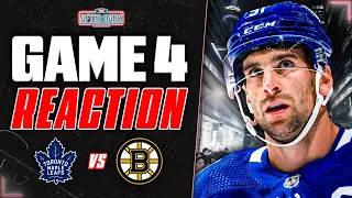 Maple Leafs vs Boston Bruins LIVE POST GAME feat. Jay Rosehill | Round 1, Game 4 REACTION