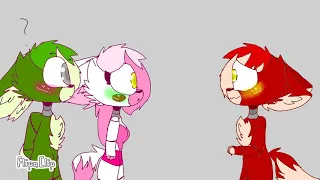 Мангл x Фокси.#12. Mangle x Foxy.#12.