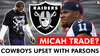 Micah Parsons Trade To Las Vegas? Raiders Rumors On Cowboys Being Unhappy With Star Pass Rusher