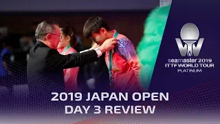 2019 ITTF World Tour Japan Open | Day 3 Review