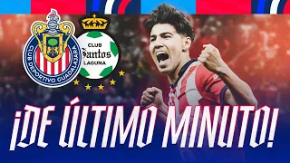 ¡GOL AGÓNICO! Erick Gutiérrez empató el Chivas vs Santos | J1 Clausura 2024