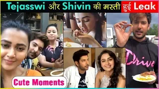 Tejasswi Prakash & Shivin Narang Behind The Scenes CUTE Moments | Khatron Ke Khiladi 10