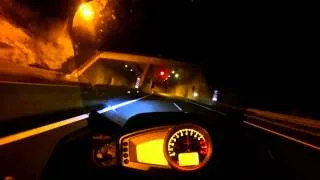 Triumph tiger 1050 2015 VS Ducati multistrada 1200s at night