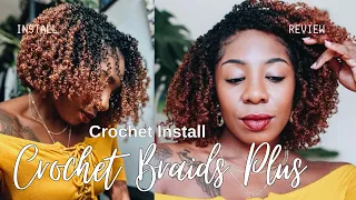 The BEST Crochet Hair | Yanky Twists Crochet Braids Plus | Install & Review