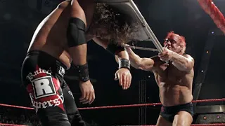 Edge Vs Ric Flair Raw 1/16/2006 Highlights