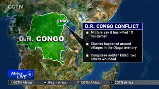 DRC military say it has killed 13 militiamen