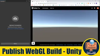 Create and Publish WebGL Build in Unity