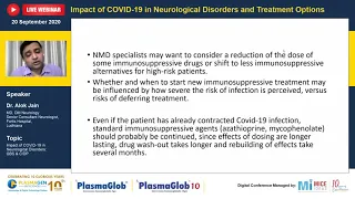 Part 6 - Impact of COVID-19 in Neurological Disorders: GBS & CIDP - Dr. Alok Jain