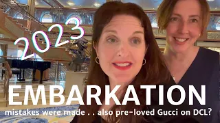 Cruise Embarkation Disney Dream January 2023