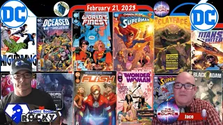 DC Comics - Feb. 21, 2023 - Superman 1 impressive! One Bad Day for Clayface; World’s Finest; Flash!