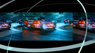 Форсаж 3 Тройной форсаж Токийский Дрифт (The Fast and the Furious Tokyo Drift) Blu Ray Menu