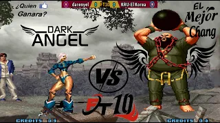 KOF 2002- TOP Dark Ángel DESAFÍA AL Mejor Chang MÉXICO