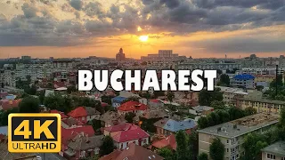 Bucharest, Romania 🇷🇴 | 4K Drone Footage