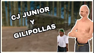 CJ JUNIOR Y GILIPOLLAS PASAN EL DIA JUNTOS-GTA San Andreas Loquendo