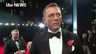 Daniel Craig at the James Bond Spectre World Premiere