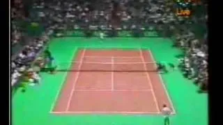 Leconte v Sampras Davis Cup 1991 Final USA v FRA 13 14