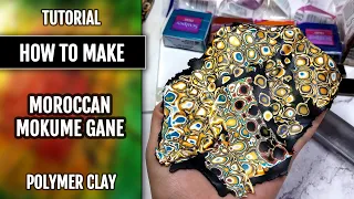 💥Mokume Gane Technique 💥 - polymer clay tutorial!