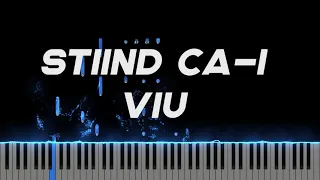 El ne-a iubit - Stiind ca-i viu - Instrumental Pian - Negativ Pian - Tutorial