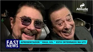 Apresentador Raul Gil é internado em UTI de São Paulo