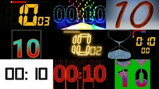 Countdown 10 to 0 Numbers Selection of my Videos