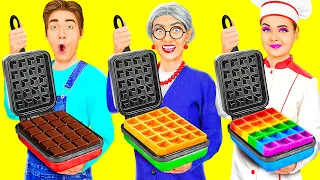 Ik vs Oma Koken Uitdaging | Gekke Uitdaging HAHANOM Challenge