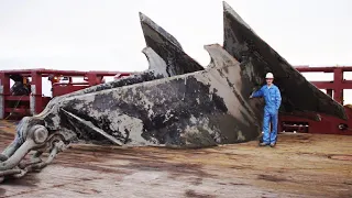 Incredible Modern Monster Ship Anchor Handling Offshore Technology, How To Loading Anchor Working #2