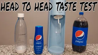 Soda Stream Pepsi vs Real Pepsi