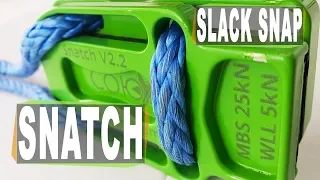 Break testing the Snatch linegrip - SlackSnap