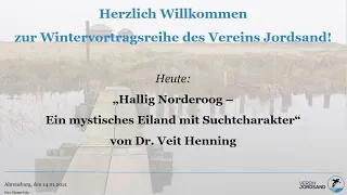 Hallig Norderoog: Ein mystisches Eiland mit Suchtcharakter - Jordsand-Wintervortragsreihe 2021