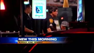 Burger King workers robbed at gunpoint