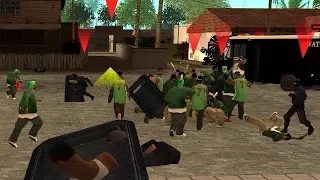 GTA San Andreas - Police vs Grove