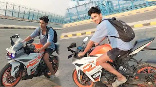 KTM RC 125 vlog up kanpur Ganga beraj