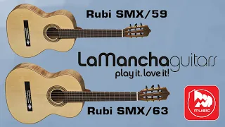 Классические гитары La Mancha Rubi SMX размеры 7/8 и 3/4