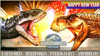 HAPPY NEW YEAR JURASSIC WORLD THE GAME