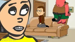 Caillou Plays Five Nights at The Papa's