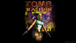 Tomb Raider All FMV Cutscenes (4K - AI Machine Learning Upscaling)