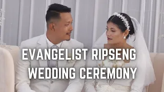 Evangelist Ripseng Marak  || Wedding Ceremony || Short Vlog Video