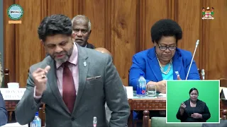 Fijian Attorney-General updates Parliament on Fiji's debt compared to the Sri Lankan crisis